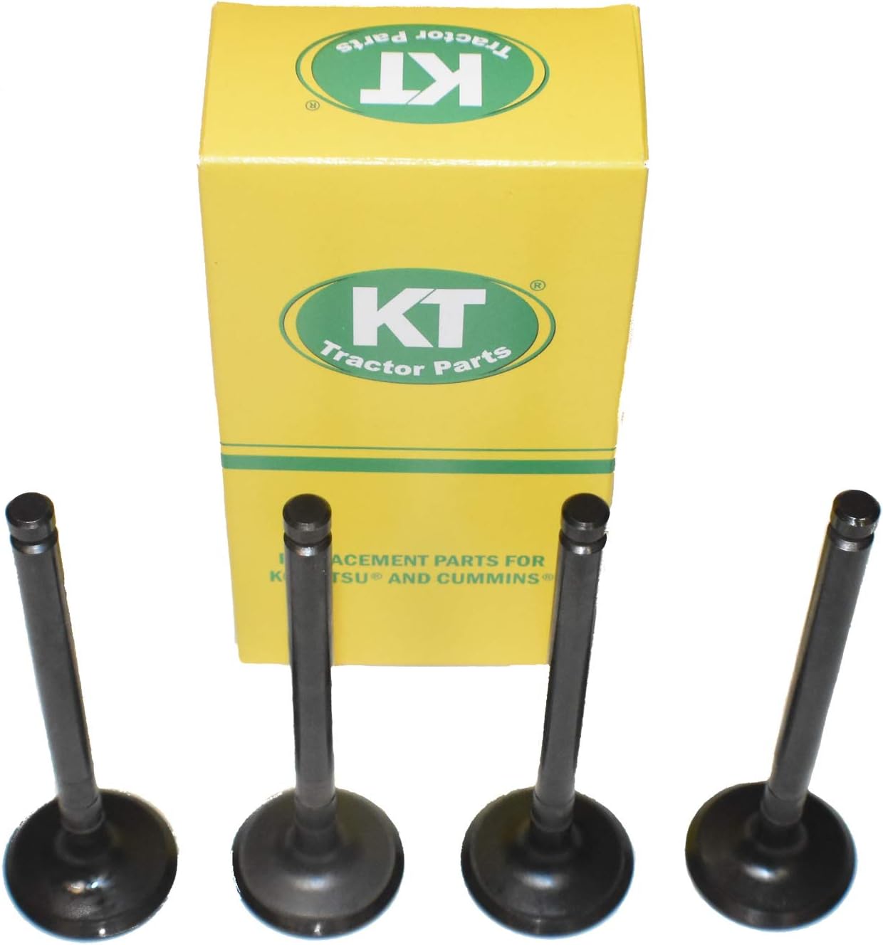 New KT Exhaust Valve (123900-11110) FITS Yanmar Std S4D106 4D106 4TNE106 Engines | Aftermarket Replacement