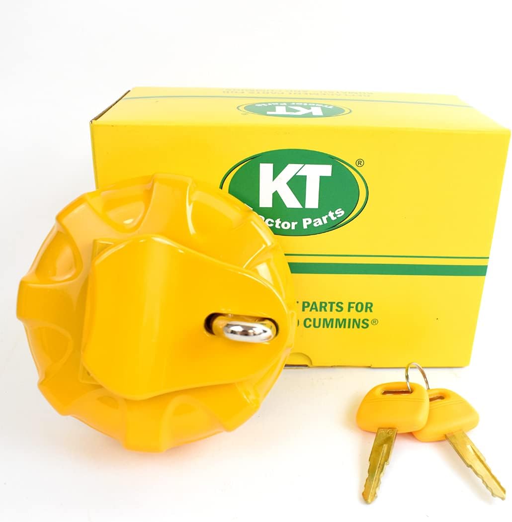 20Y-04-11161 (20Y0411161) Heavy Duty Fuel Tank Assembly Cap and Keys for Komatsu PC2 | Aftermarket Replacement
