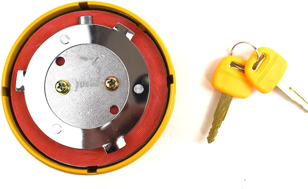 20Y-04-11161 (20Y0411161) Heavy Duty Fuel Tank Assembly Cap and Keys for Komatsu PC2 | Aftermarket Replacement - Image 6