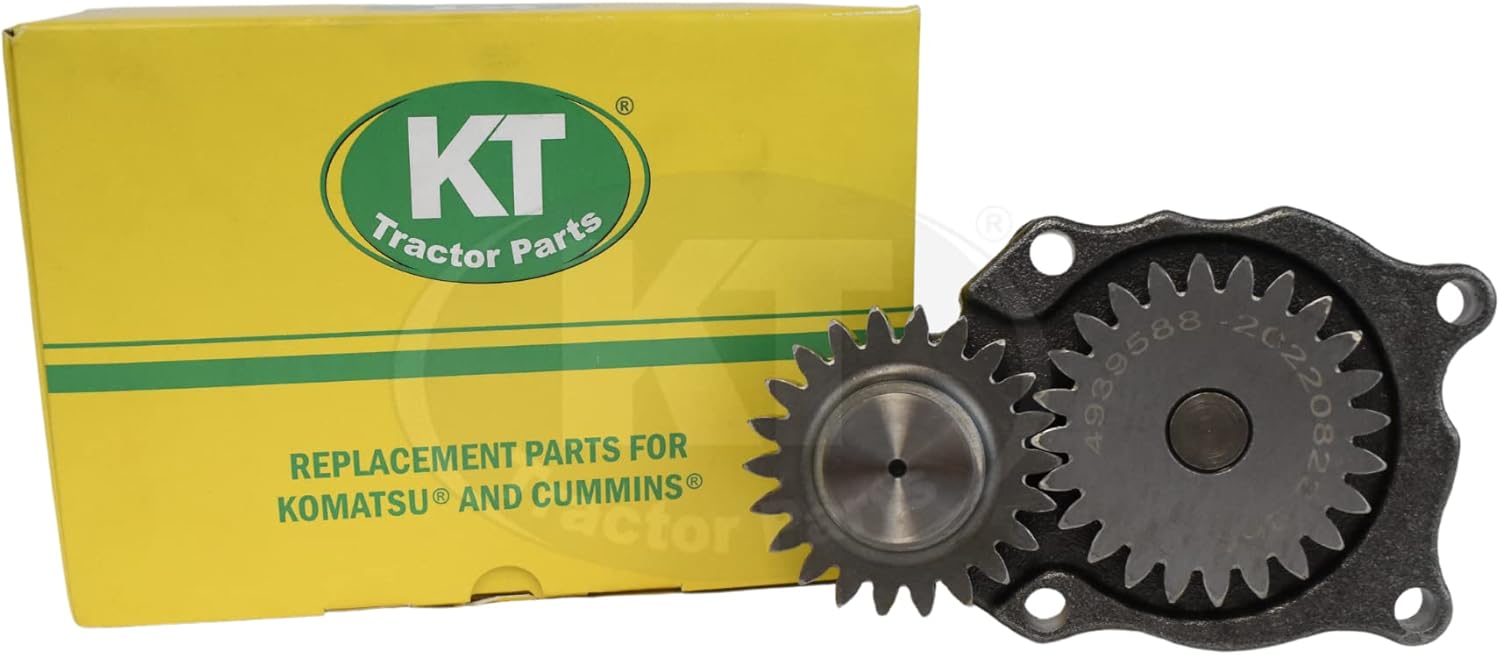 Oil Pump 4939588 3971544 for Cummins? 6BT ISB 6B 5.9L PC200-8 6D107 QSB 6.7L | Aftermarket Replacement