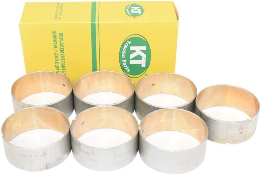 New Camshaft Bushing 6150-21-1490 (Set of 7 bushings) for Komatsu S6D125 SAA6D12 | Aftermarket Replacement - Image 2