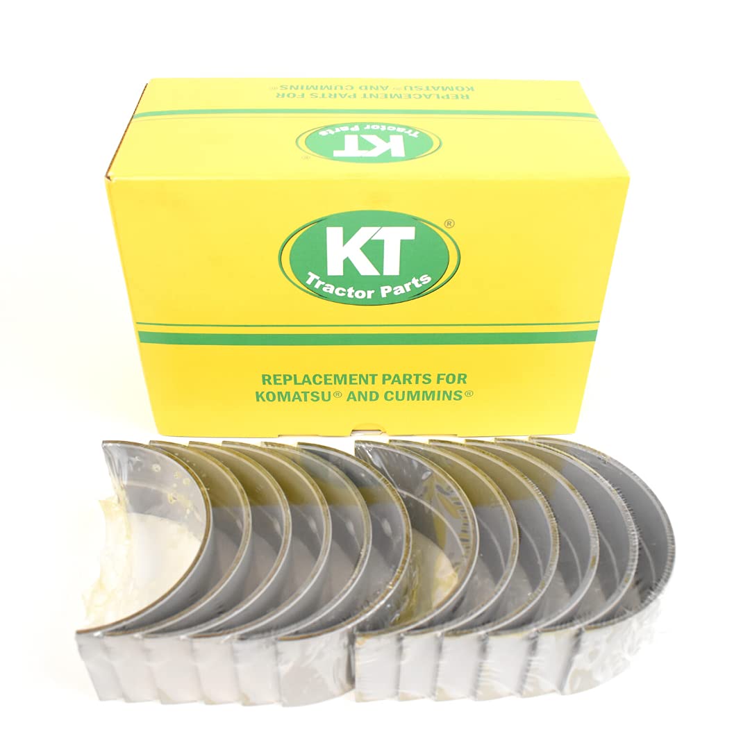 Connecting Rod Bearing Set 6151-38-3040 for Komatsu S6D125 SA6D125 (.50 mm) | Aftermarket Replacement - Image 3
