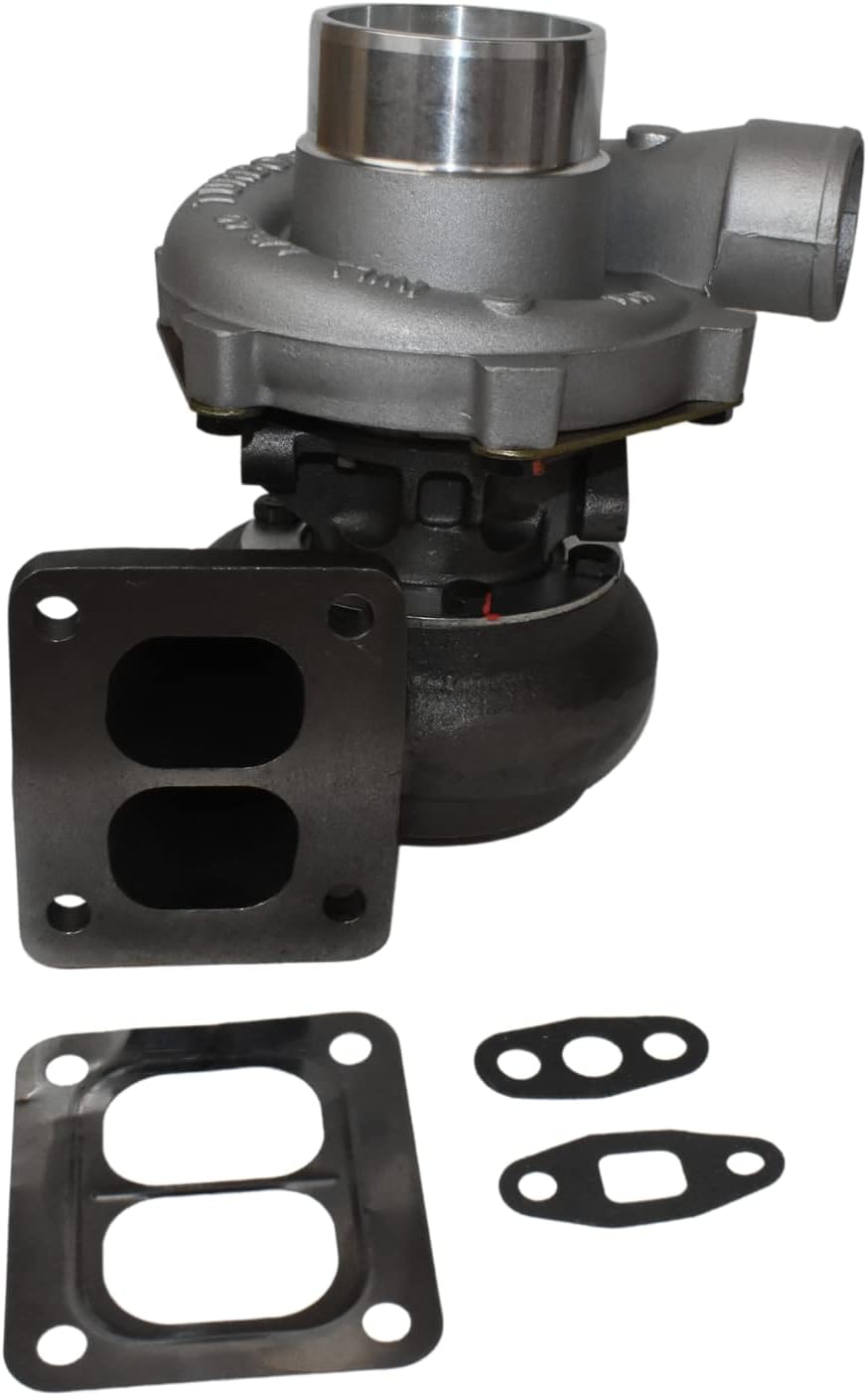 Turbocharger 6207-81-8210 with gaskets for Komatsu Excavator PC200-5, PC200L | Aftermarket Replacement
