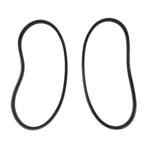 KT V-Belt 6212-85-6840 (2pcs) for Komatsu SA6D140E-2 & SAA6D140E-2, SA6D140E-3 & | Aftermarket Replacement