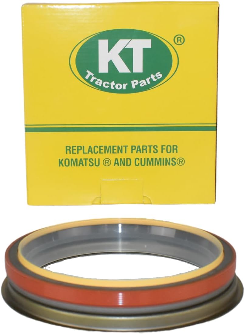 New Rear crank seal kit 6736-21-4220 for Komatsu PC200LC-8, PC220LC-7, PC220LC-8 | Aftermarket Replacement